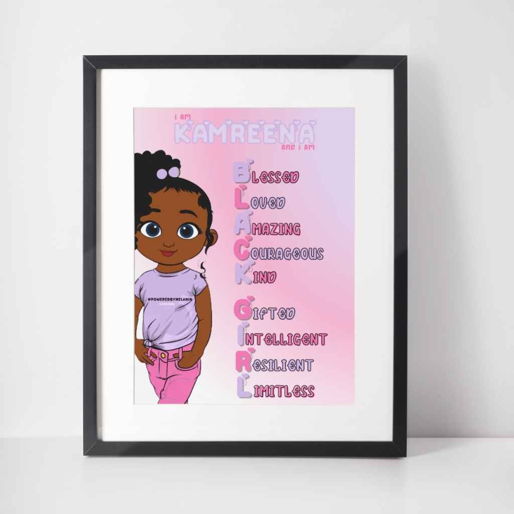 Personalized Daily Affirmation Gift For Granddaughter I am